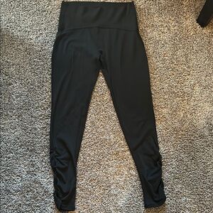 Ivivva Black High-Waisted Leggings - 12